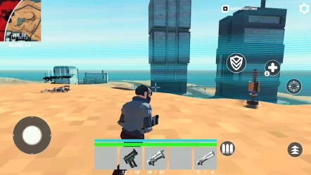 Cyber Fortress: Cyberpunk Battle Royale Frag Squad