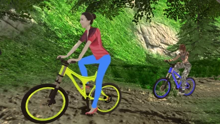 внедорожный велосипед трюк наездник