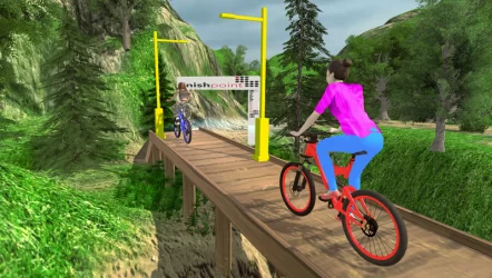 внедорожный велосипед трюк наездник