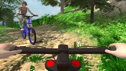 внедорожный велосипед трюк наездник