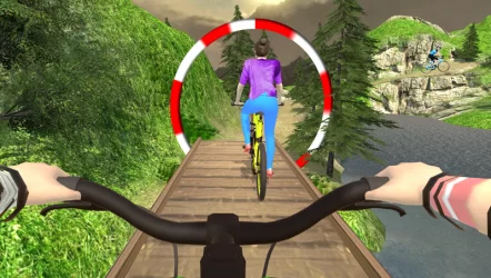 внедорожный велосипед трюк наездник