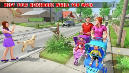 Virtual Mother New Baby Twins Family Simulator