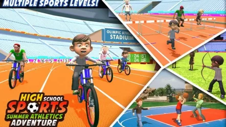 High school sports - summer Athletics adventure