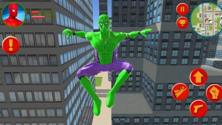 Spider Rope Hero Man Вегас Преступный симулятор