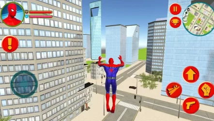 Spider Rope Hero Man Вегас Преступный симулятор