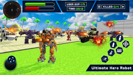 Robot Hero Transform Shooting Game 20