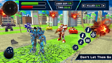 Robot Hero Transform Shooting Game 20