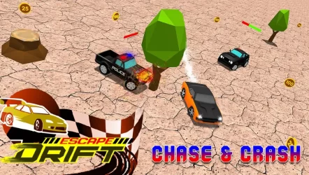 Escape From Speedy Cops: Police Car Chase Game