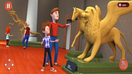 Happy Family Holiday Fun Museum