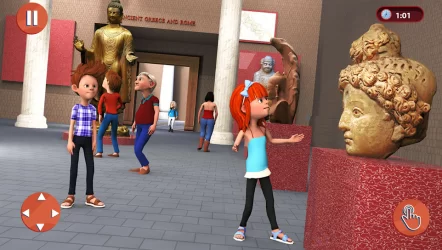 Happy Family Holiday Fun Museum