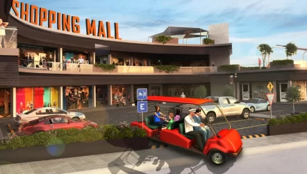 Shopping Mall Radio Taxi: Car Driving Taxi Games