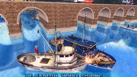 Fishing Ship Simulator 2019 : Fish Boat Game