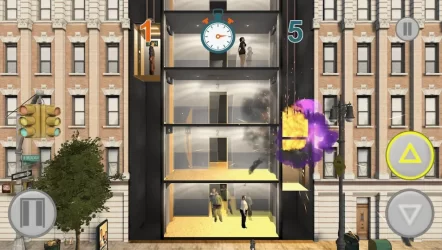 Сумасшедший лифтёр 3d: Городская битва