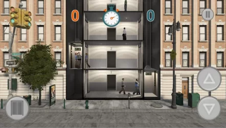 Сумасшедший лифтёр 3d: Городская битва