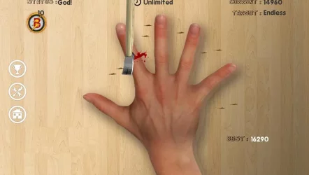 Finger рулетка (нож Game)