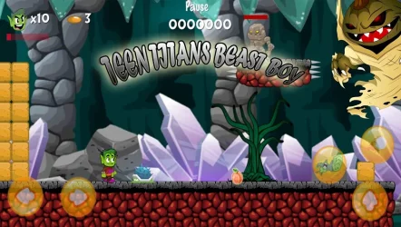 Beast Boy Titans Adventure World