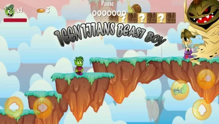 Beast Boy Titans Adventure World