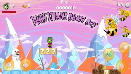 Beast Boy Titans Adventure World