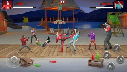 Ninja Superhero Борьба Игры: Город кунг-фу Борьба