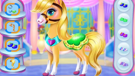 Пони Единорог Лошадиные игры для - Макияж салон