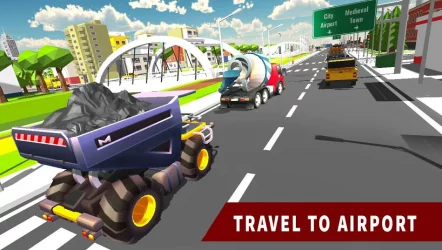 Строительство взлетно-посадочной полосы аэропорта