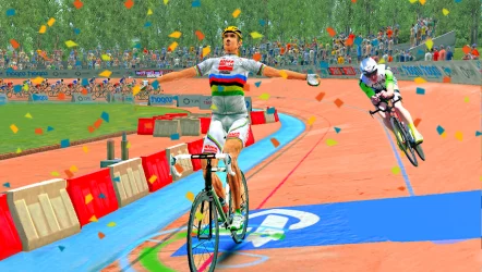 Велосипедная гонка BMX 3d