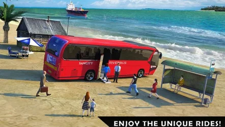 Река автобус оказание услуг город турист автобус