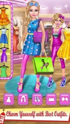 Торговый центр модный магазин симулятор: девушка