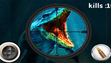 Under Water Dinosaur Hunting Dinosaur Hunter