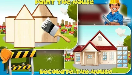 игра на стройке