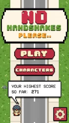 No Handshakes Please