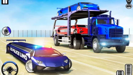 US Police Limo Transporter Truck 2019