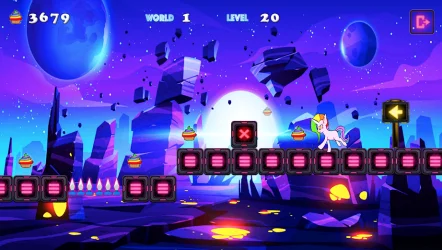 Unicorn Dash Attack 2: Neon Light