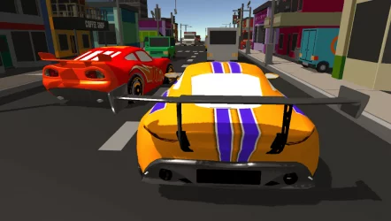 Super Kids Car Racing In Traffic