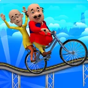 Motu Patlu Cartoon Hills Biking Game Версия: 1.0.5
