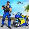 US Police Bike Chase: Moto Rider Crime City Games