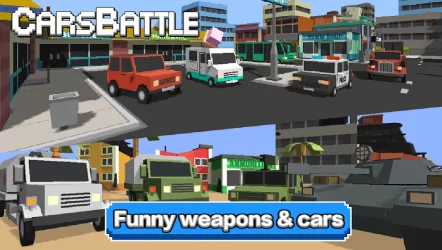 Tanks VS Cars Battle