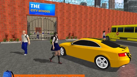 School Girl Life Simulator: High School Games