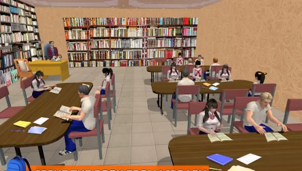 School Girl Life Simulator: High School Games