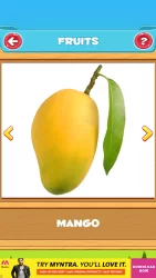 Learn Fruits and Vegetables