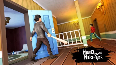 Hello Crazy Neighbor Game:Secret. Family Escape 3D
