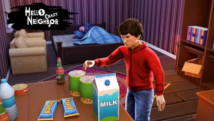 Hello Crazy Neighbor Game:Secret. Family Escape 3D