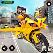 Real Flying Bike Taxi Simulator Driver Версия: 3.3