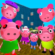 Piggy Neighbor. Family Escape Obby House 3D Версия: 1.9