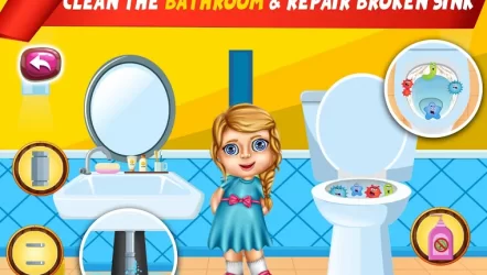 Makeover кукольного дома: ремонт и уборка дома