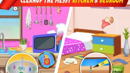 Makeover кукольного дома: ремонт и уборка дома