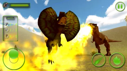 Реальный динозавр симулятор игры - Dino Attack 3D