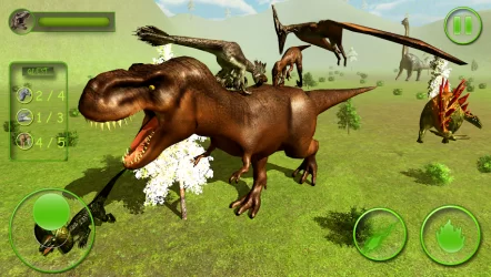 Реальный динозавр симулятор игры - Dino Attack 3D