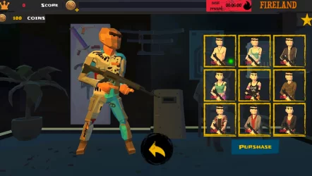 Polygon Shooting Free fire Fightnight Battleroyale