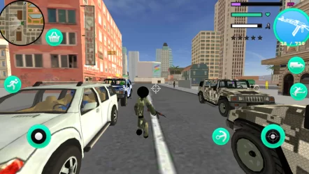 Stickman US Army Stickman Rope Hero counter